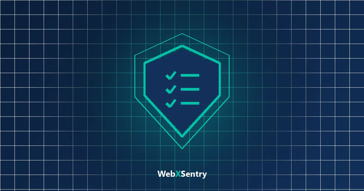 WebXSentry guide: a monthly checklist for your Shopify store