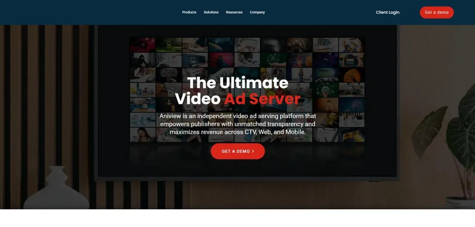 Home page of Aniview