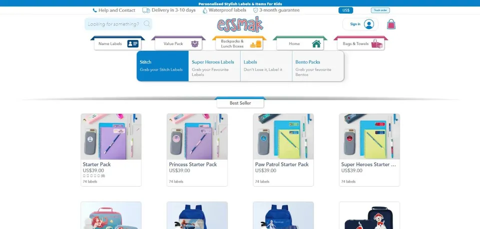 Home page of Essmak