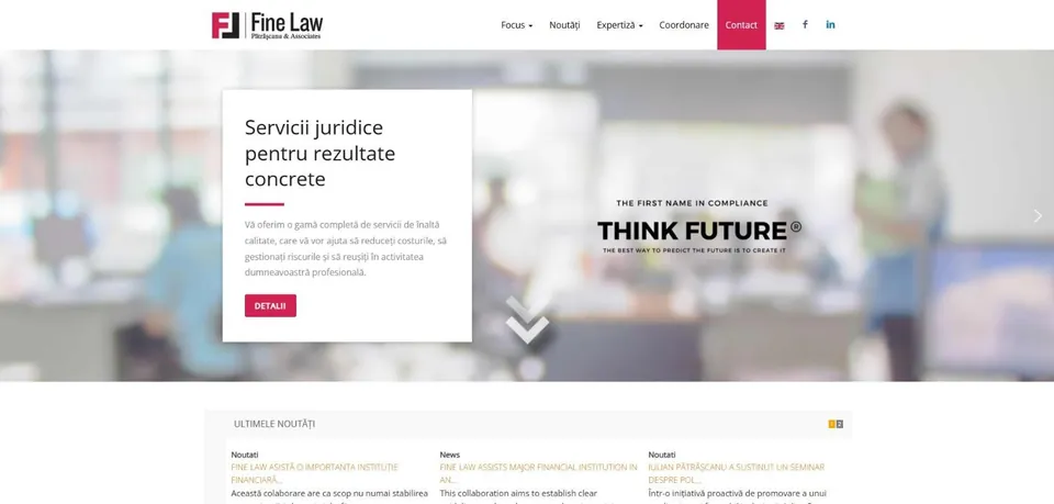 Home page of Fine Law